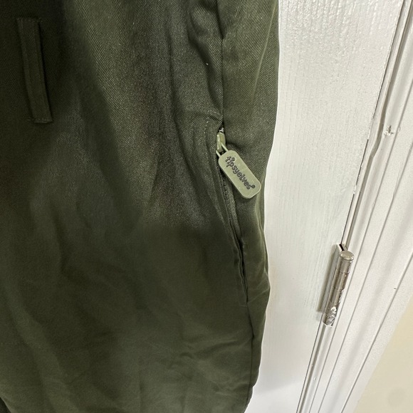 Tipsy Elves Squadron Flight Suit Jumpsuit Olive Green Military Costume Mens L - Picture 5 of 11